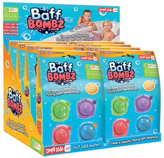 4 Pack of Baff Bombz 