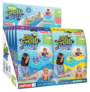 OOZE BATH SLIME Zimpli Kids Ooze Baff Bath Gel Toy Green 50g 
