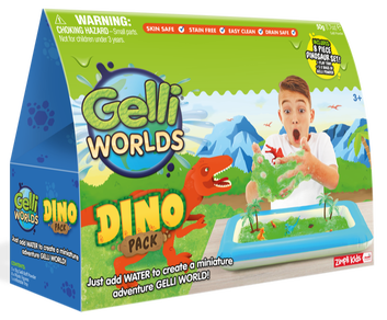 Gelli Worlds Dino Pack