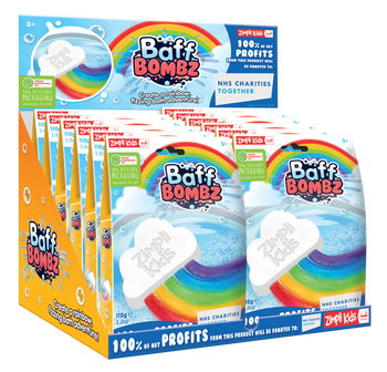 Baff Bombz Rainbow and Rocket 
