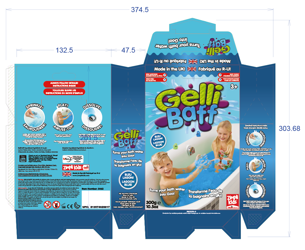 Gelli Baff Bespoke Packaging 