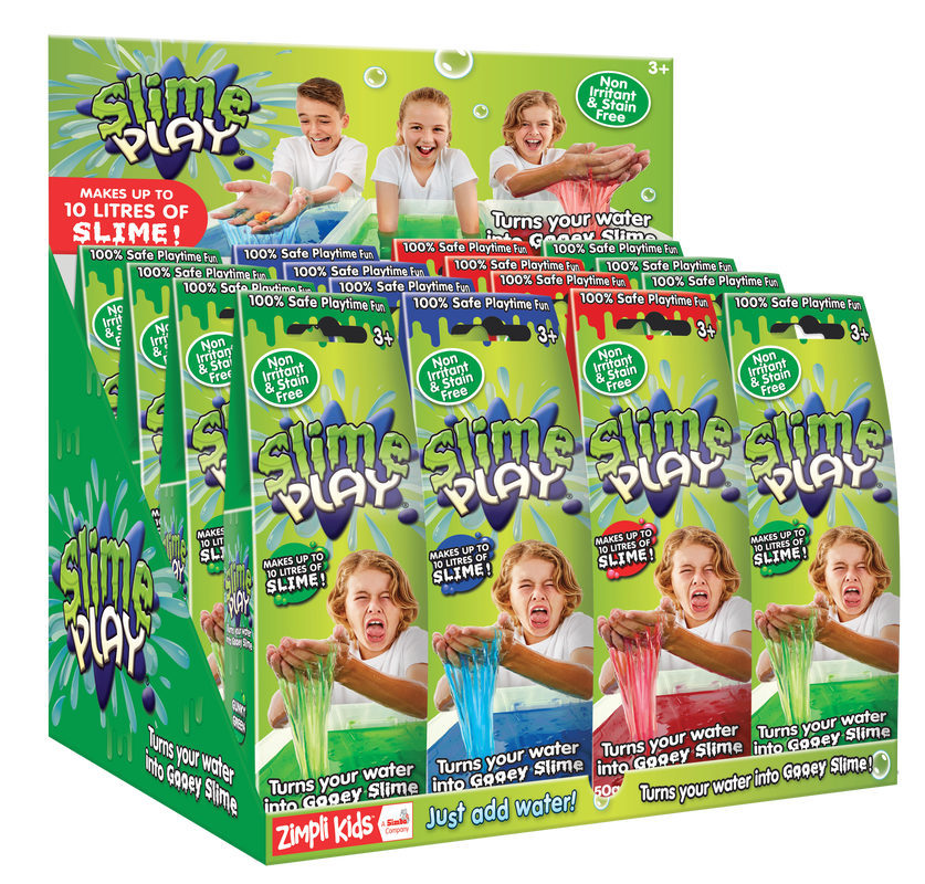 Slime Play red, green and blue